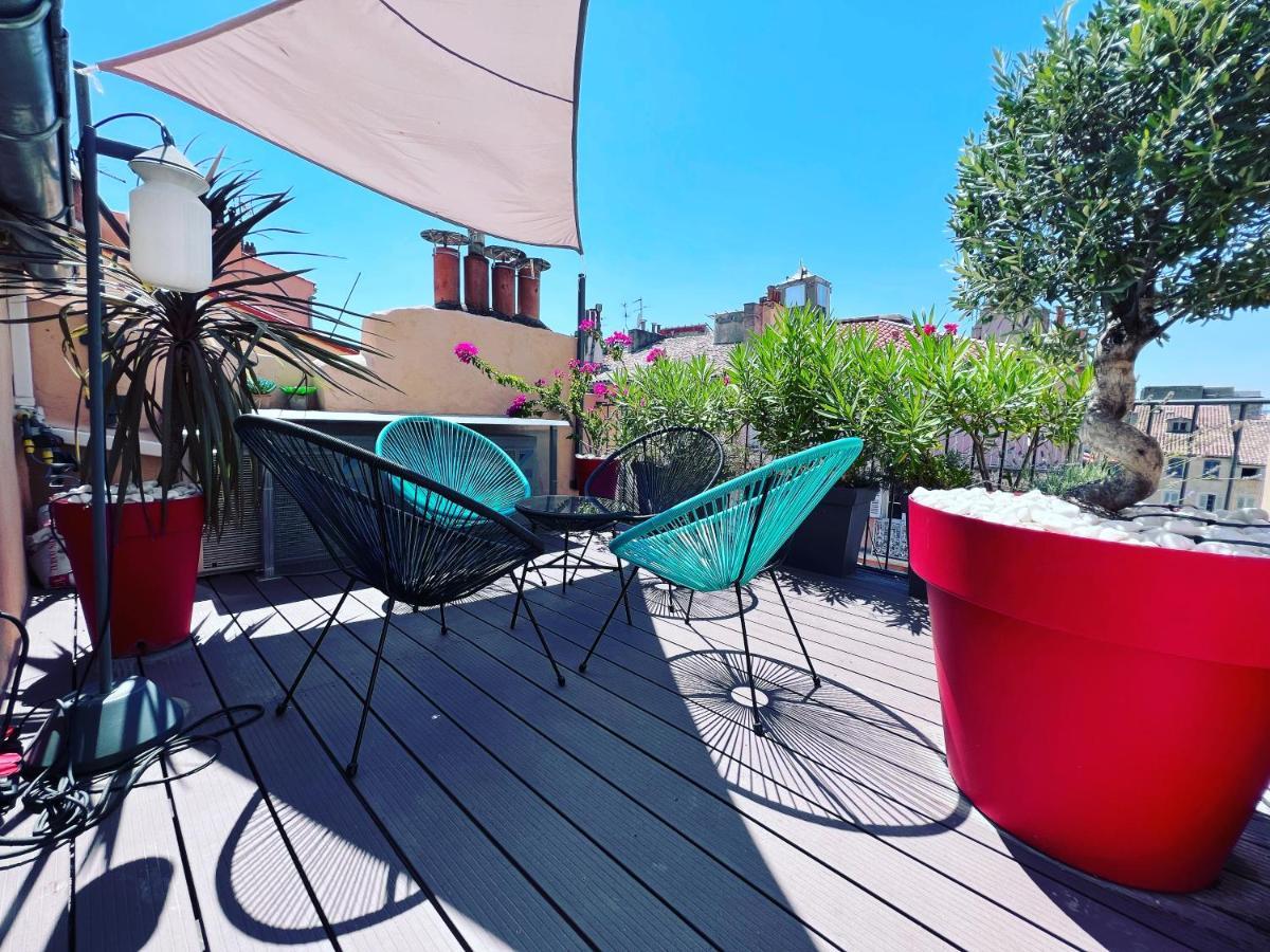 Duplex Avec Terrasse - Hyper-Centre De Toulon Daire Dış mekan fotoğraf